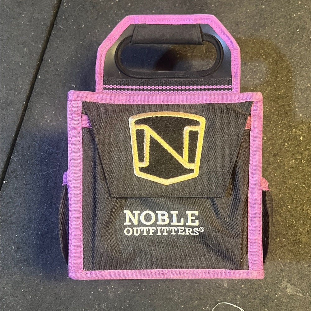 Noble Outfitters Black and Pink Tote